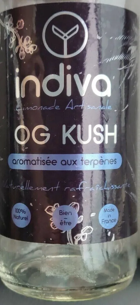 Limonade artisanale aromatisée aux terpènes