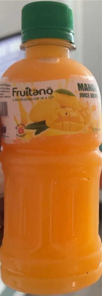 Mango juice drink