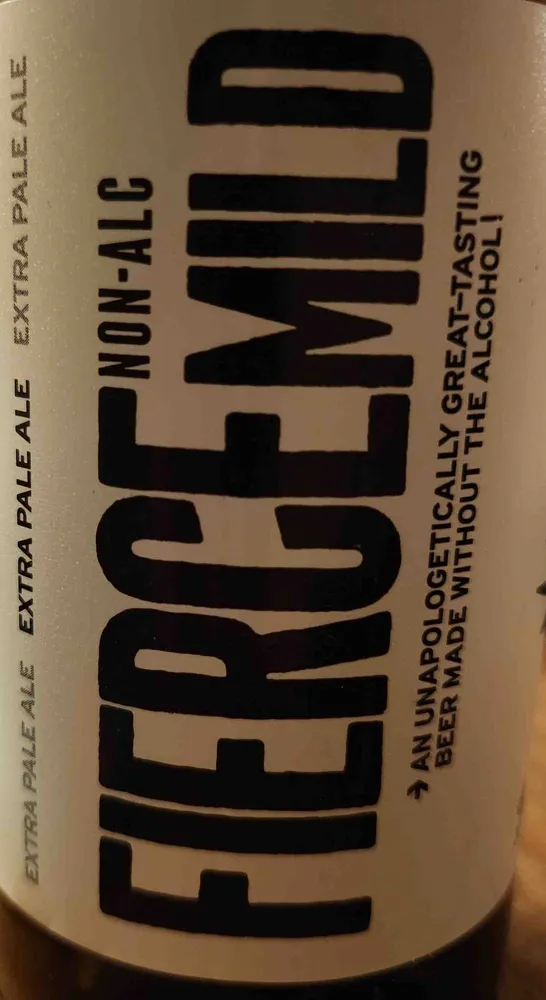 Non alcoholic extra pale ale, full bottle 330ml