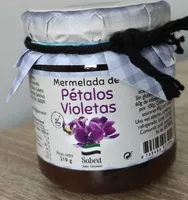 Mermelada pétalos violetas