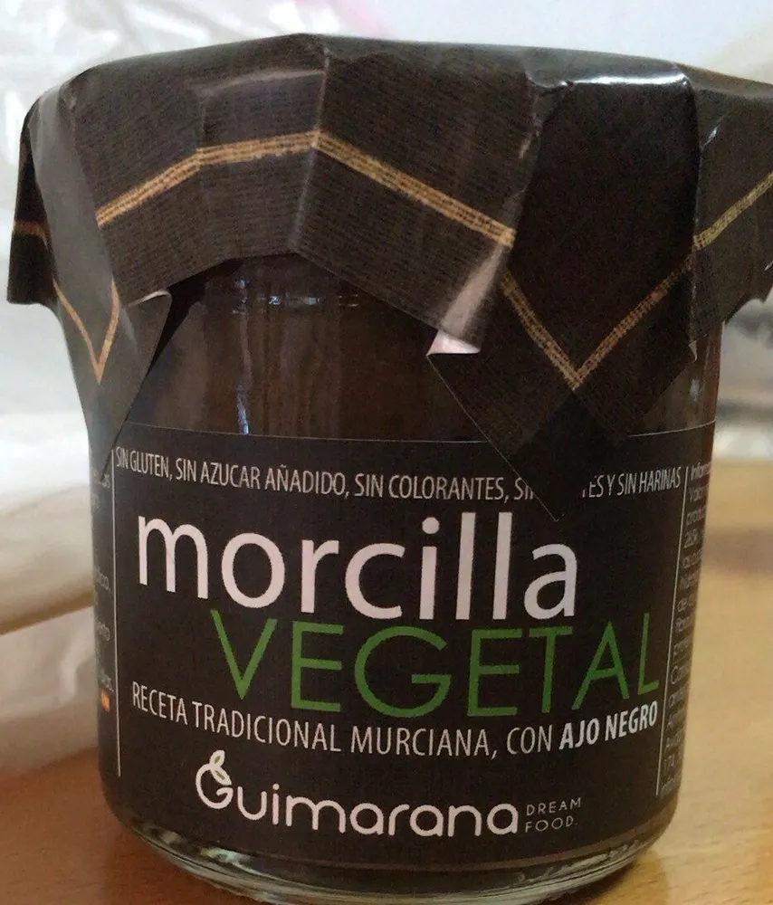 Morcilla vegetal