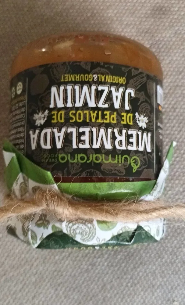 Mermelada de pétalos de jazmin