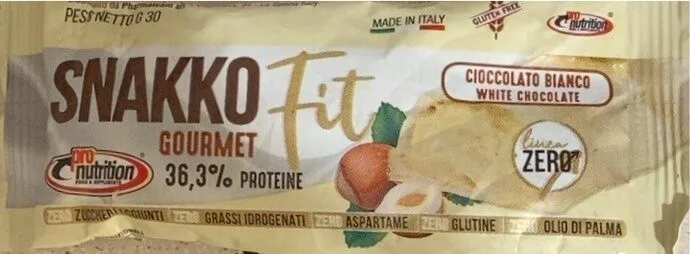 Snakko fit cioccolato bianco