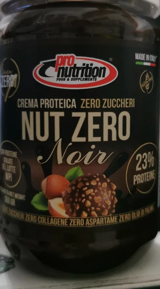 Crema Proteica Nut Zero - Noir