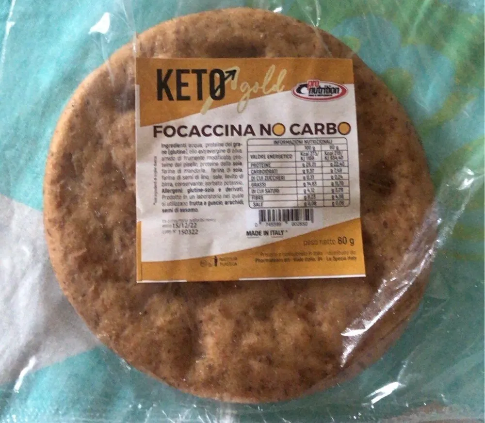 Focaccina No Carbo