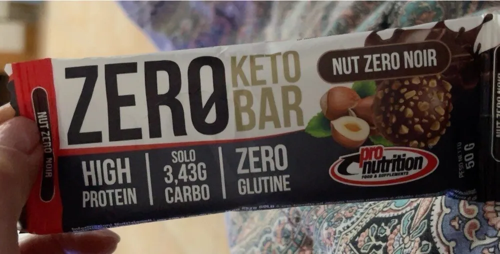 Zero keto bar