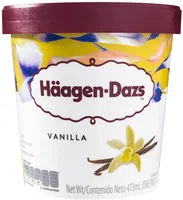 Sorvete Baunilha Häagen Dazs Pote 473ml