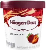 Sorvete Morango Häagen Dazs Pote 473ml