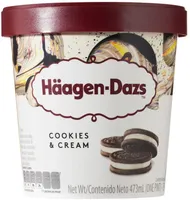 Sorvete Cookies Cream Häagen Dazs Pote 473ml