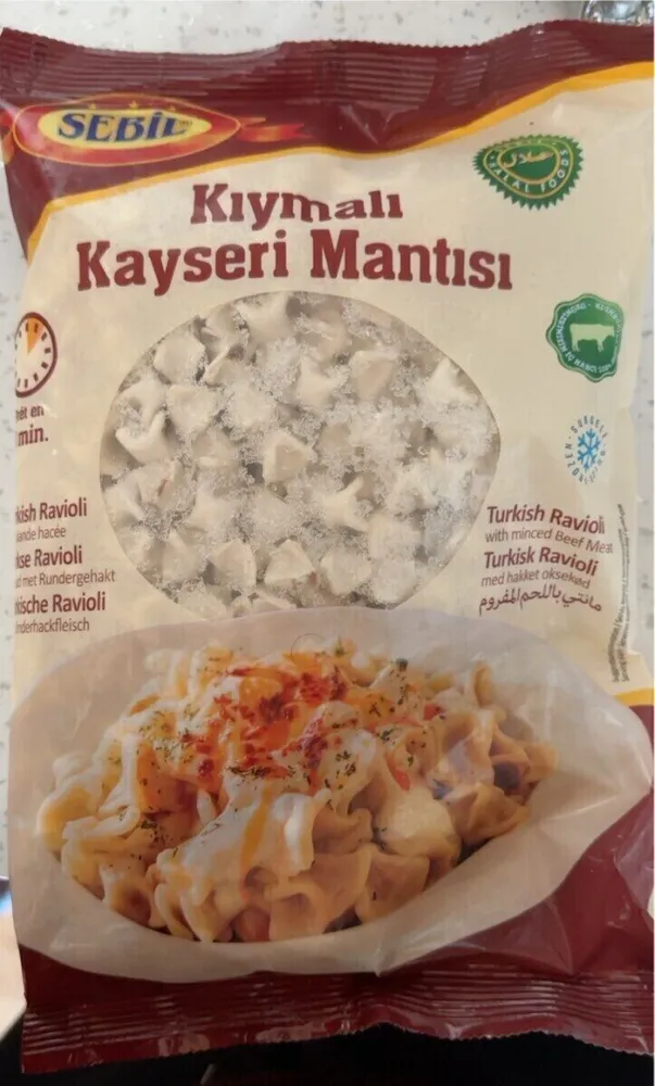 Kiymali Kayseri Mantisi