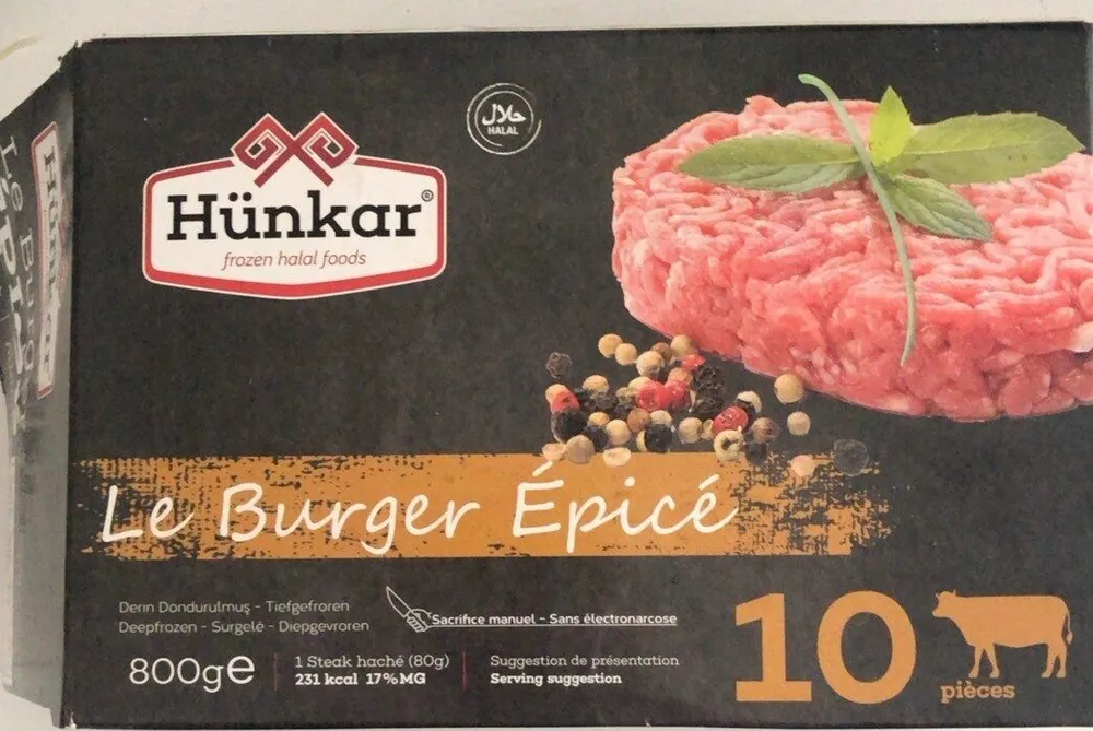 Le burger épicé