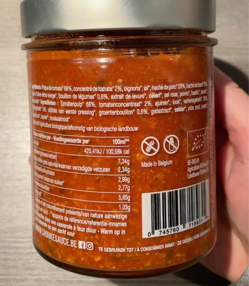 Sauce bolognese