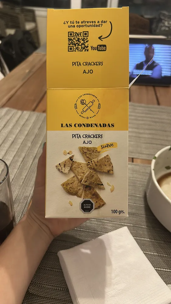 PITA CRACKERS AJO