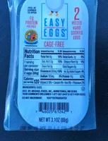 Peeled Hard Cooked Eggs