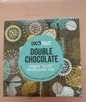Double chocolate vegan milk chocolate bar