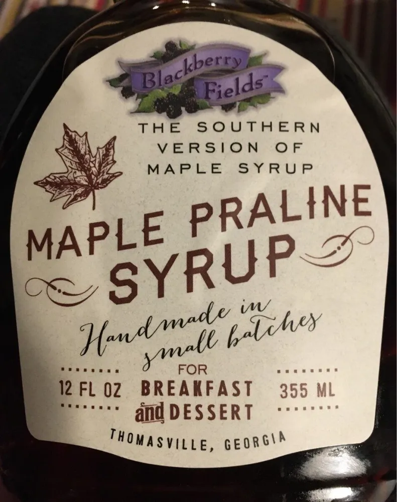Maple Praline Syrup