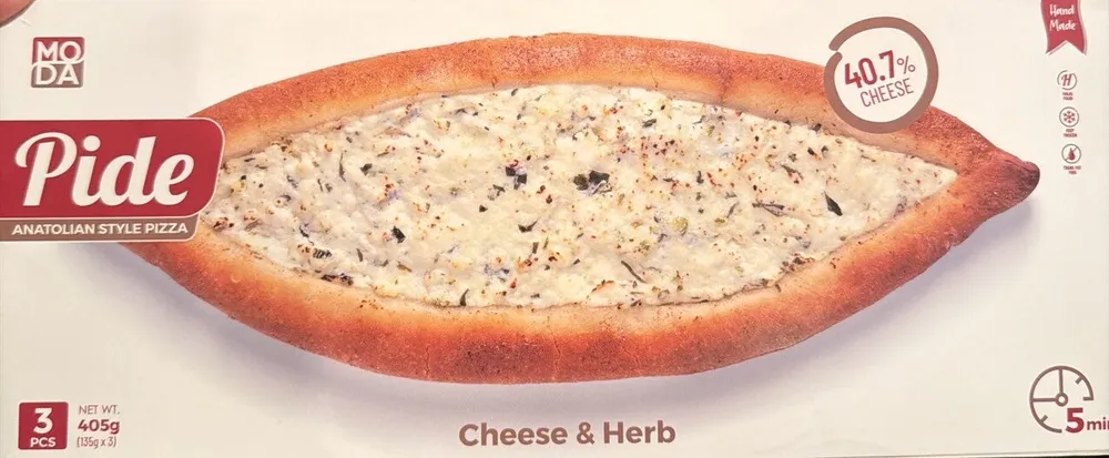Pide Cheese And Herb