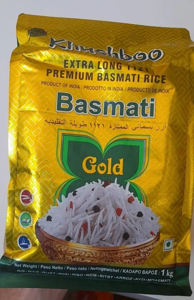 Basmati rice gold
