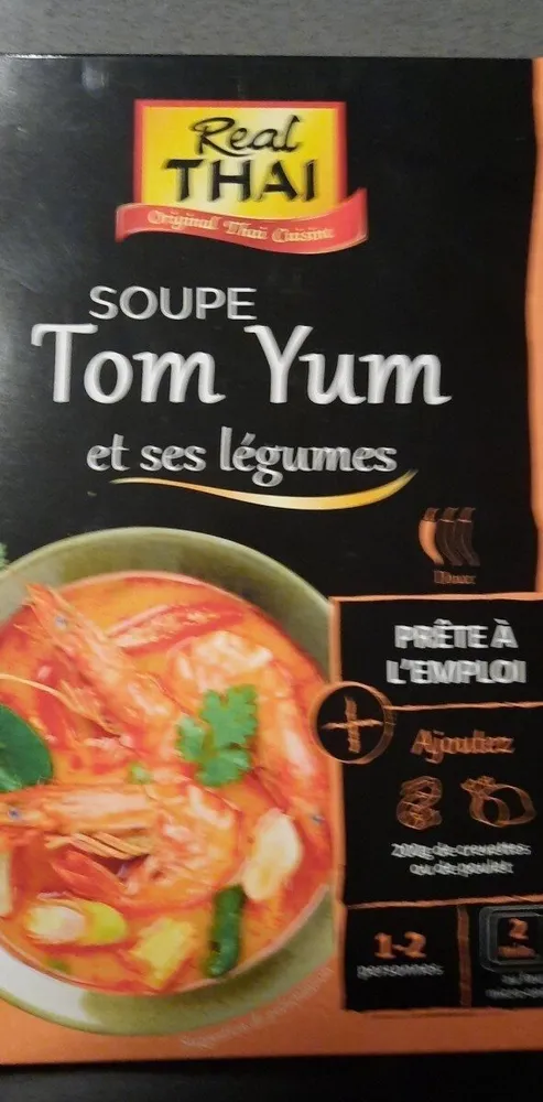 Soupe TomYum et legumes
