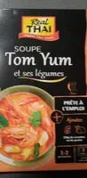 Soupe TomYum et legumes