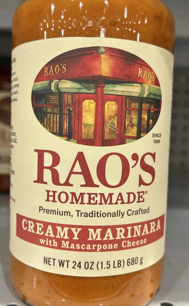 Creamy Marinara with Mascarpone Cheese