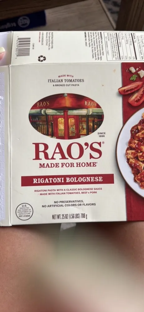 RIGATONI BOLOGNESE