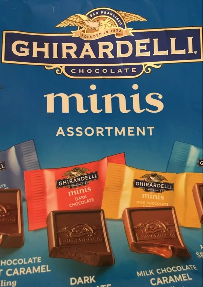 Ghirardelli XL Assorted Minis Sub 12.2oz.