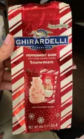 Snowmen Peppermint Bark