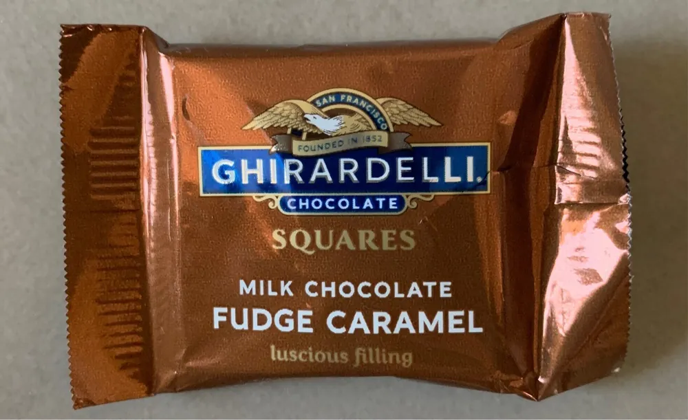 Squares - Milk Chocolate Fudge Caramel