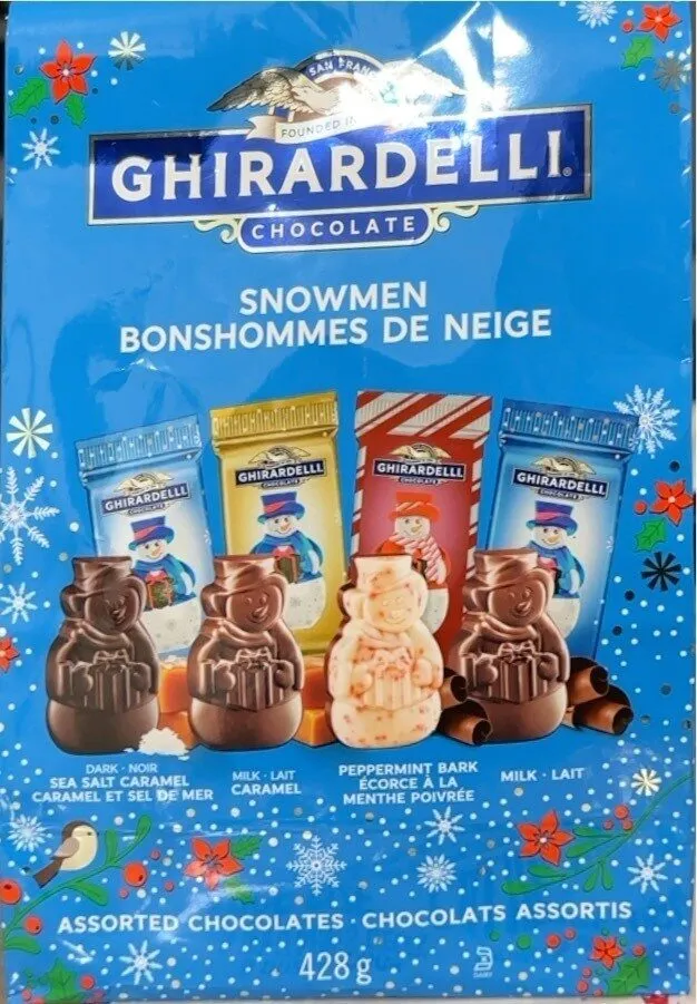 Snowmen assorted chocolates
