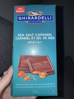 Sea Salt Caramel Milk Chocolate Squares