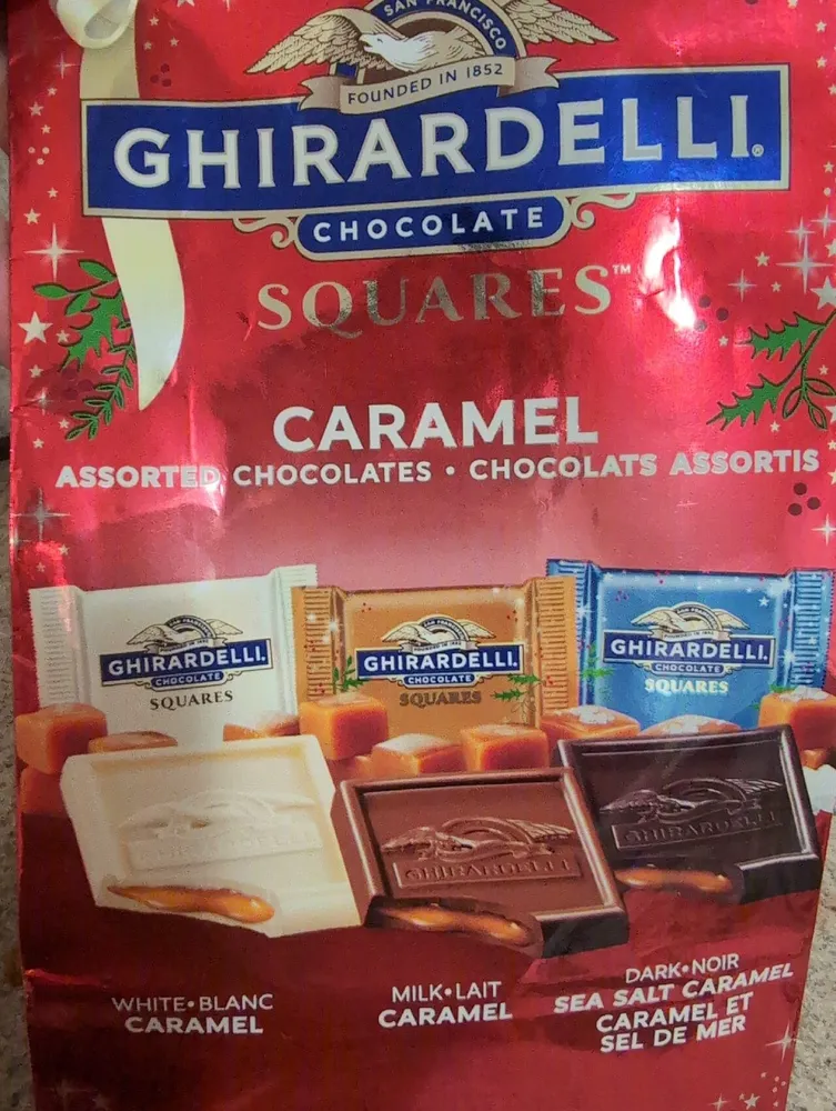 SQUARES CARAMEL ASSORTED CHOCOLATES