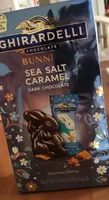 Sea Salt Caramel Dark Chocolate Bunnies, Sea Salt Caramel Dark Chocolate