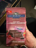 Dark Raspberry Chocolate Squares