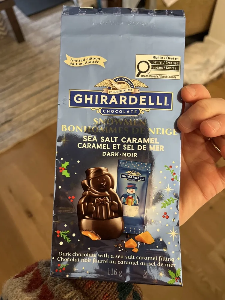 Snowmen Sea salt And caramel