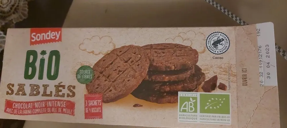 Bio sablés