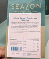 Mijoté de porc fermier aux légumes