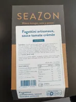 Fagottini artisanaux, sauce tomate crémée