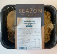 Crozets aux champignons