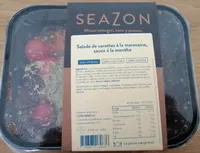 Salade de carottes à la marocaine sauce à la menthe