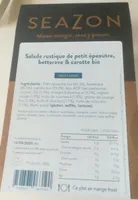 Salade rustique de petit épeautre betterave & carotte bio