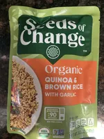 Organic Quinoa & Brown Rice with Garlic