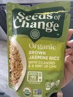Organic Brown Jasmine Rice With Cilantro & A Hint of Lime