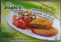 Zoglo's spinach and vegetable cutlet