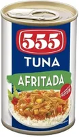 555 tuna afritada 155g