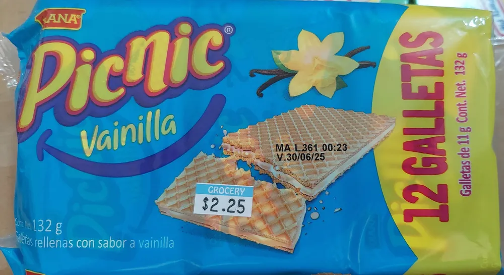 Galletas rellenas pícrica