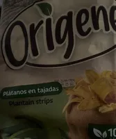 Plátanos en tajadas verde