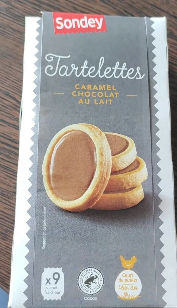 Tartelettes caramel chocolat au lait