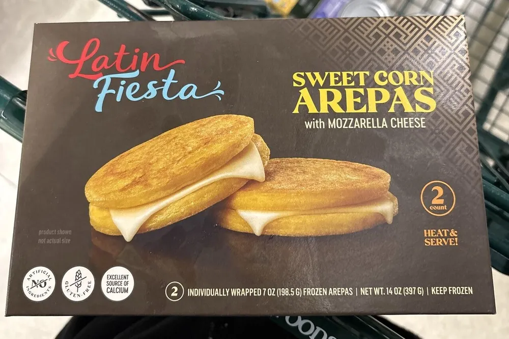 Sweet corn Arepas