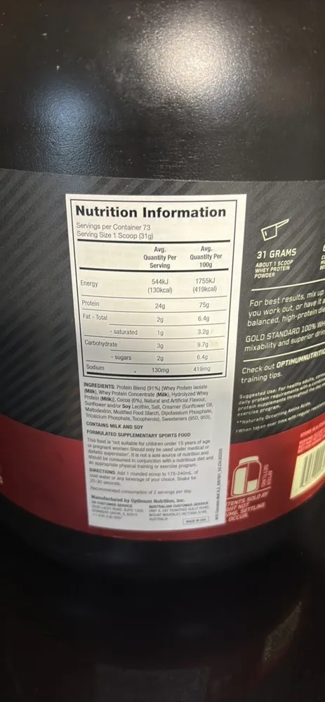 Gold Standard 100% Whey